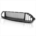 Honeycomb Mesh Front Upper Bumper Hood Grille w/LED DRL for Ford Mustang (2018–2020)
