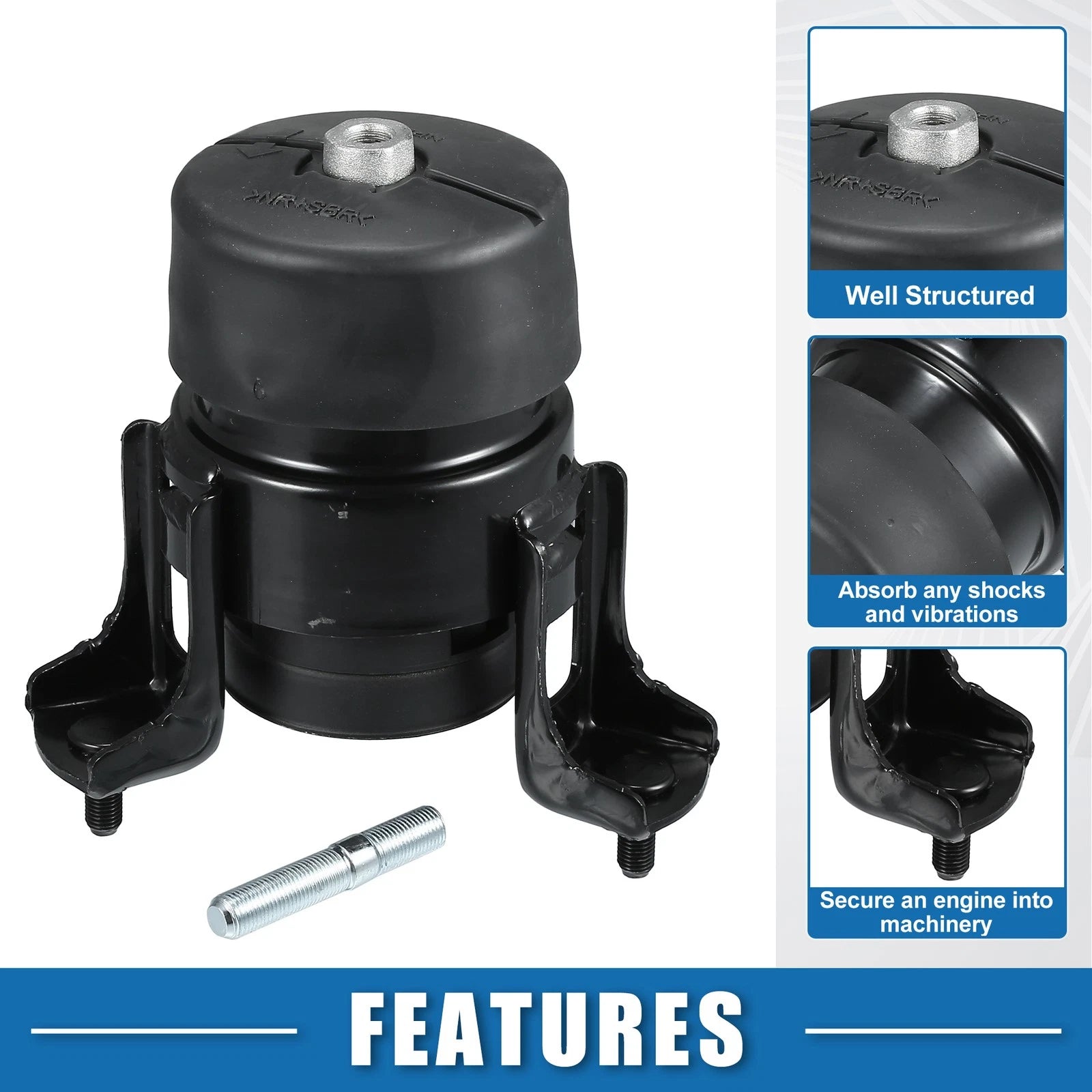 Engine Motor Mount & Transmission Mount for Toyota Camry 2.4L (2009–2011)