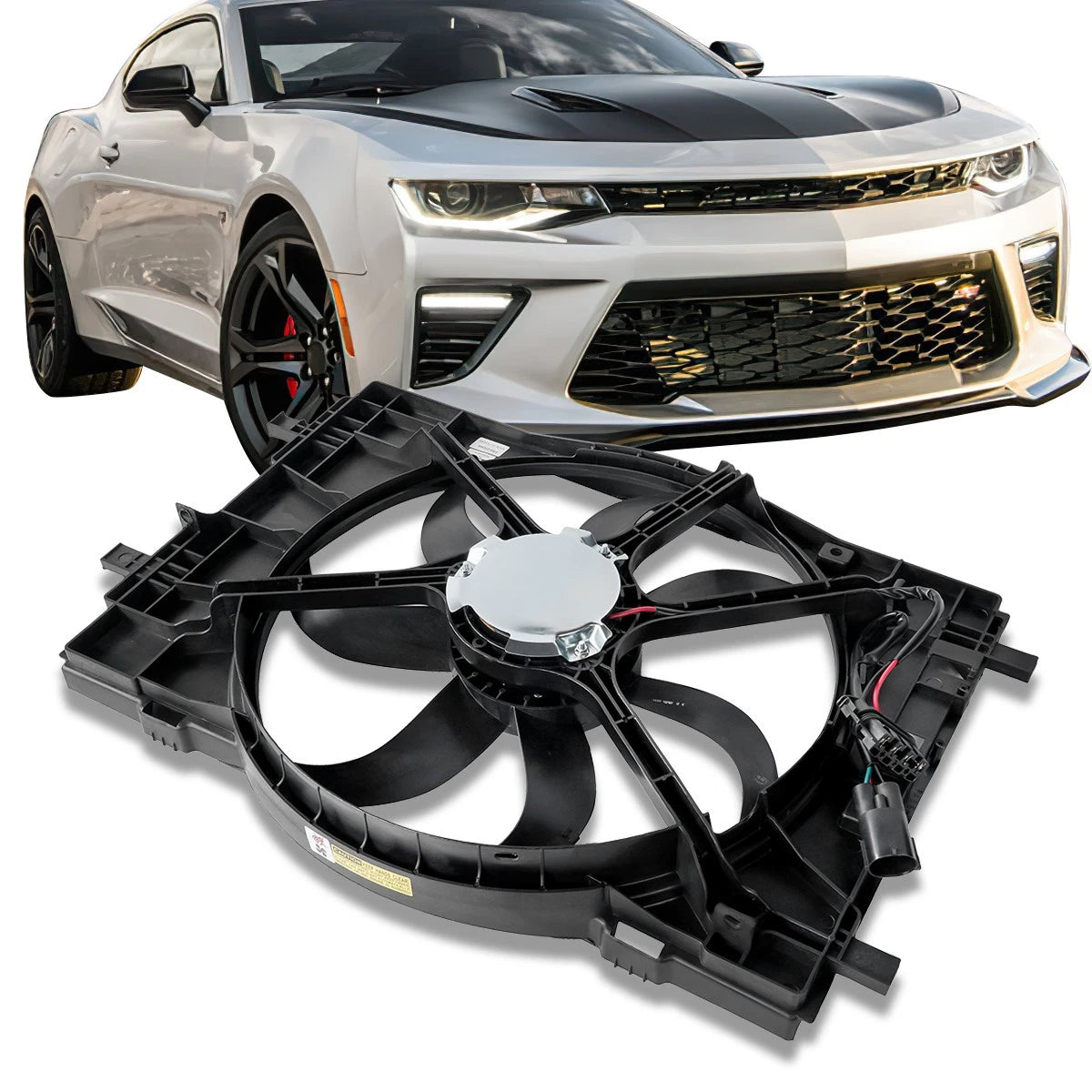 Radiator Cooling Fan Shroud Kit for Ford Fusion Milan (2006–2009) FO3115172