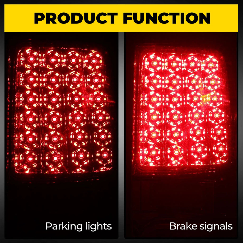 2X LED Tail Lights for Toyota Tundra (2007-2013) Smoke Lens