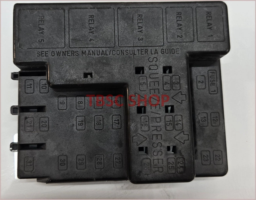 Fuse Box Cover for Ford Expedition F150 (1997–2003) F65B-14