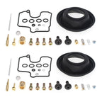 2X Carburetor Gasket Jet Rebuild Kit for Suzuki SV650 SV650S (1999–2002)