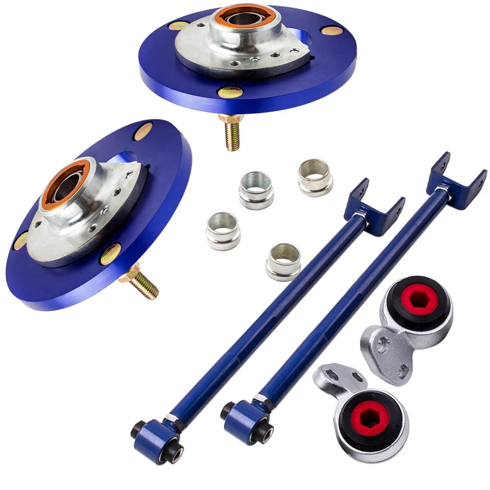 Suspension Set Camber Arm & Plates + Control Arms Bushings for BMW E46 (1998–2006)