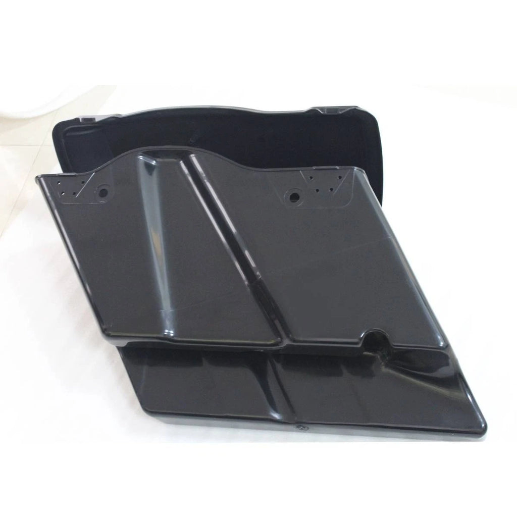 5" Stretched Extended Hard Saddle Bags for Harley Touring