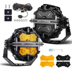 LED Driving Light Pods 5" Spot Beam for Off Road Vehicles (IP68, 178W, 9-32V)