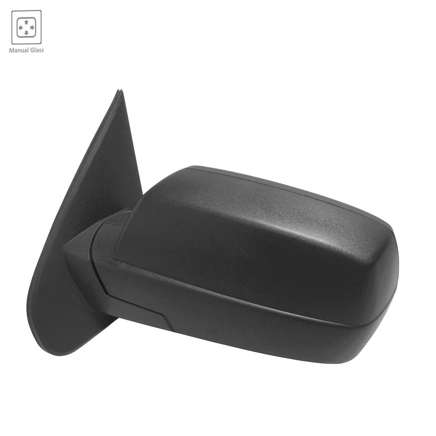 Driver Side Door Mirror Replacement Black Textured w/o Heat for Compatible Chart