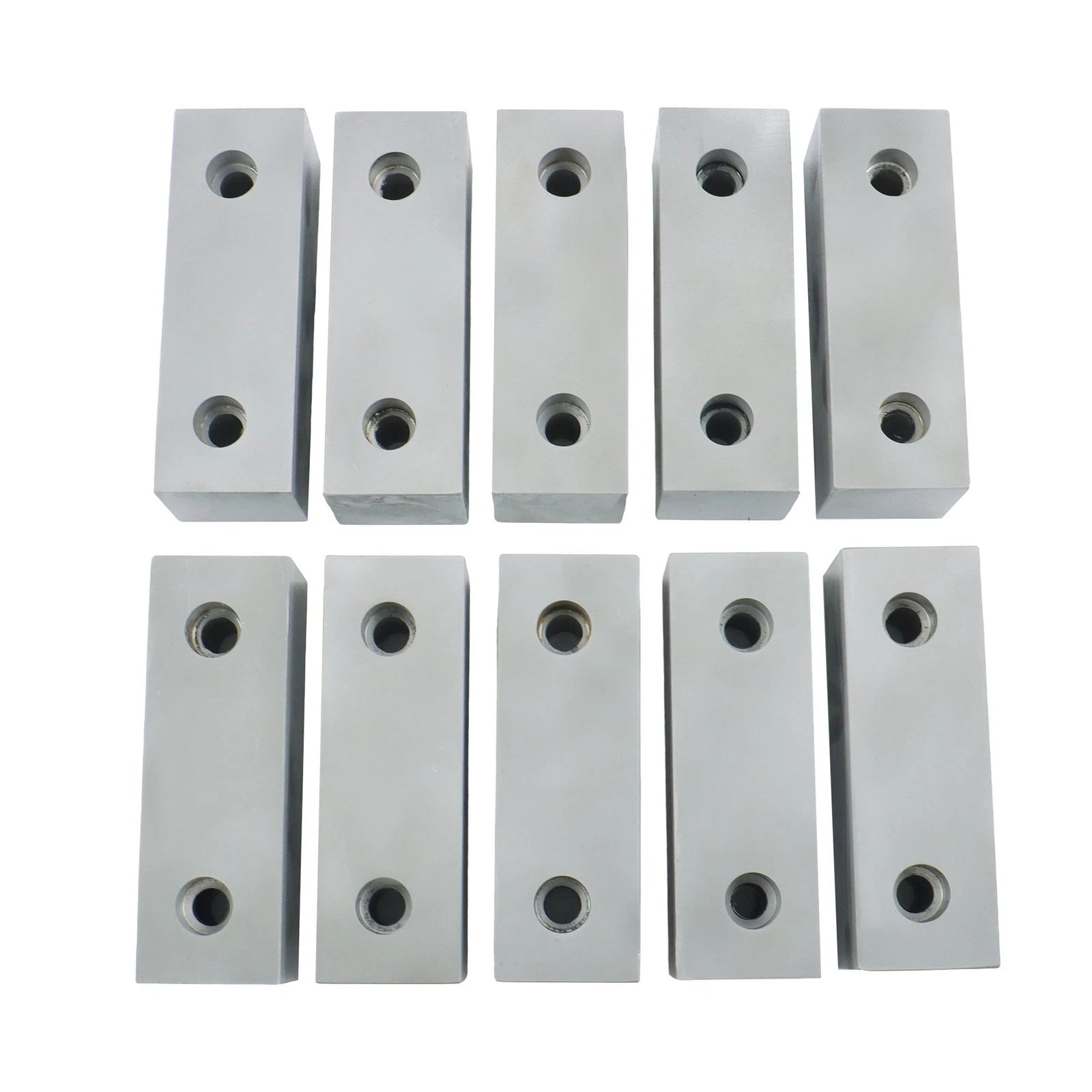 Set of 5 Aluminum Soft Vise Jaws for 6" Vise