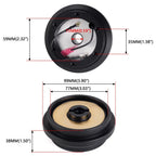 14in Steering Wheel with Quick Release & Hub Adapter for Honda Civic CRX (1986–1991)
