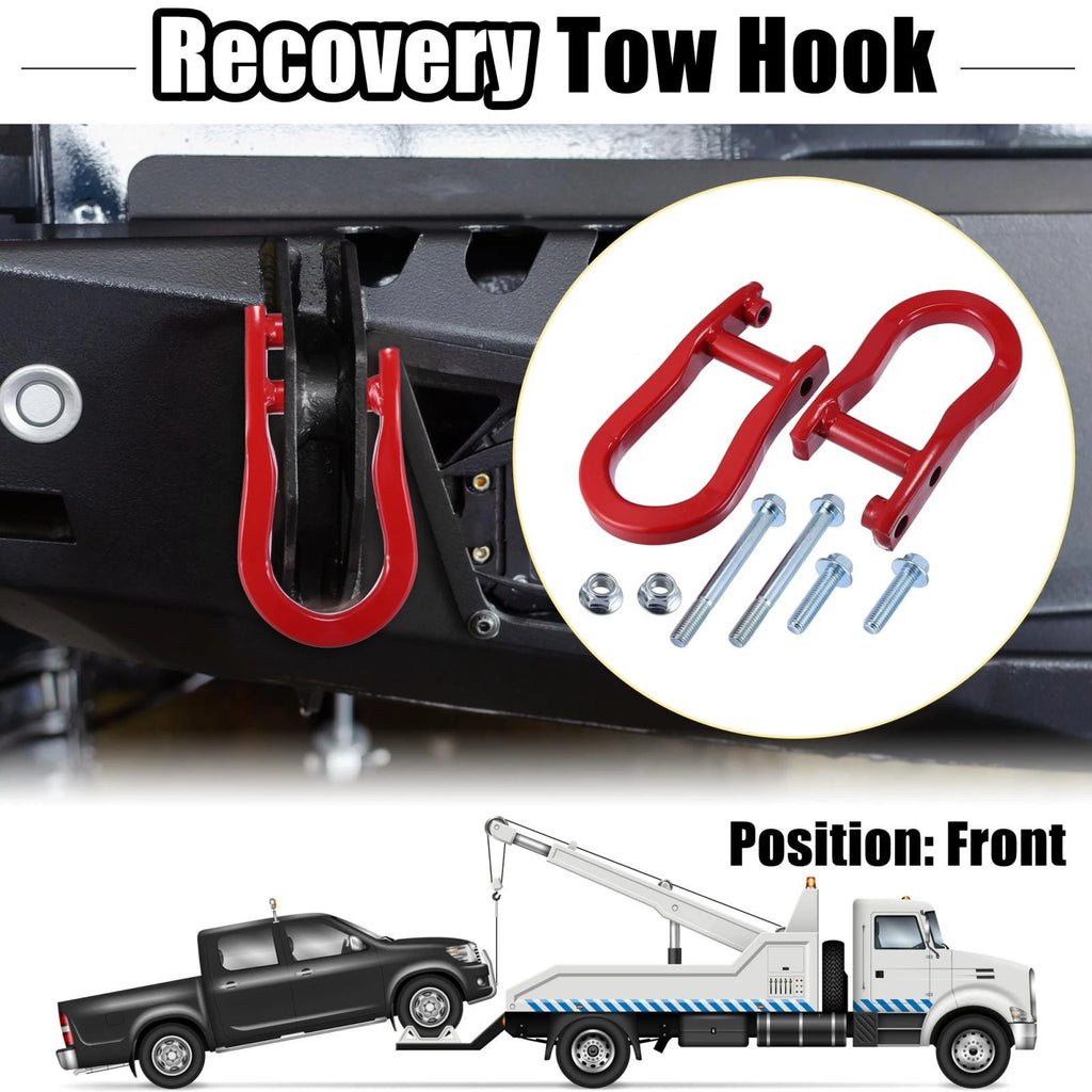 Front Recovery Tow Hook Kit 84192871 for Chevy Silverado 1500 (2007–2018)