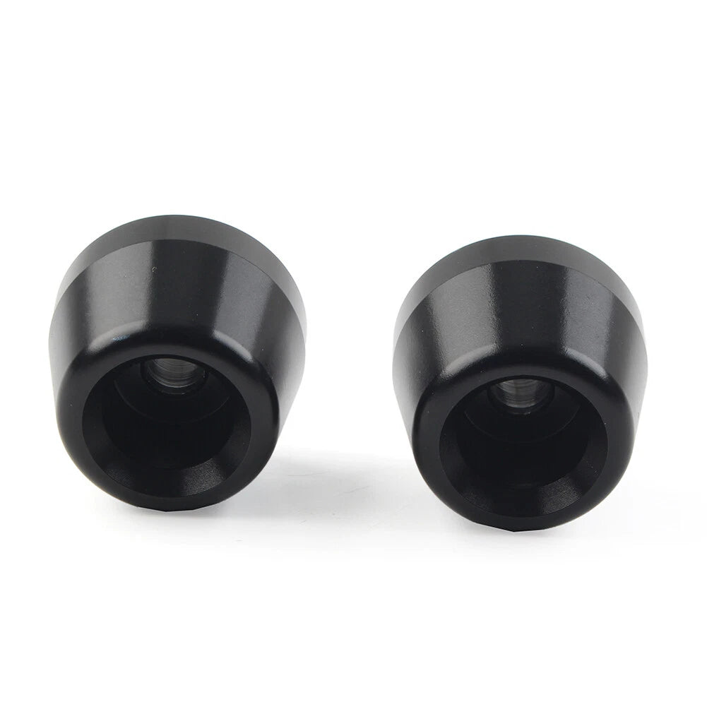 2 Pcs CNC Handlebar Grips Bar End Slider Cap for Yamaha YZF-R1 (2015–2017)