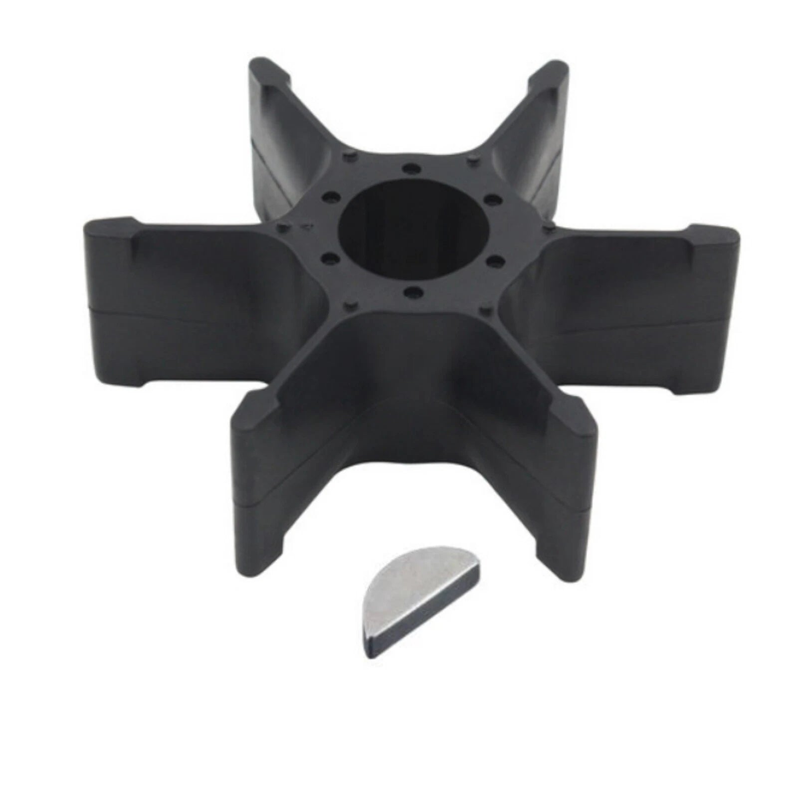 Water Pump Impeller with Key for Yamaha Outboard 40 HP (1990–1999) 6F5-44352-00
