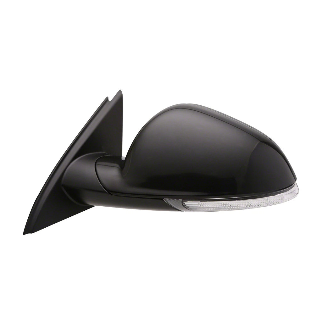 Replacement Ready to Paint Driver Side Door Mirror w/Signal Lamp