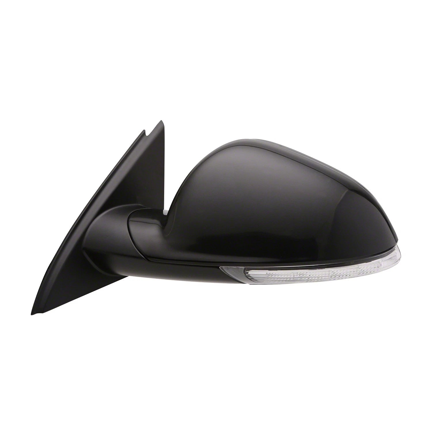 Replacement Ready to Paint Driver Side Door Mirror w/Signal Lamp