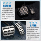 2X Accelerator Pedal & Brake Pedal Cover Set for Hyundai 