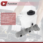 Brake Master Cylinder with Reservoir No. 472013D350 for Toyota 4Runner (1996–2000)