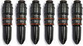 Set of 6 Fuel Injectors for Cummins N855 NT NTC NH Engine (3054218 3013725 3018566)