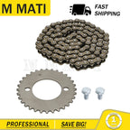 Cam Chain Sprocket + Timing Cam Chain for Honda XL100 XL125 CT125 CB125S TL125S (1970–2023)