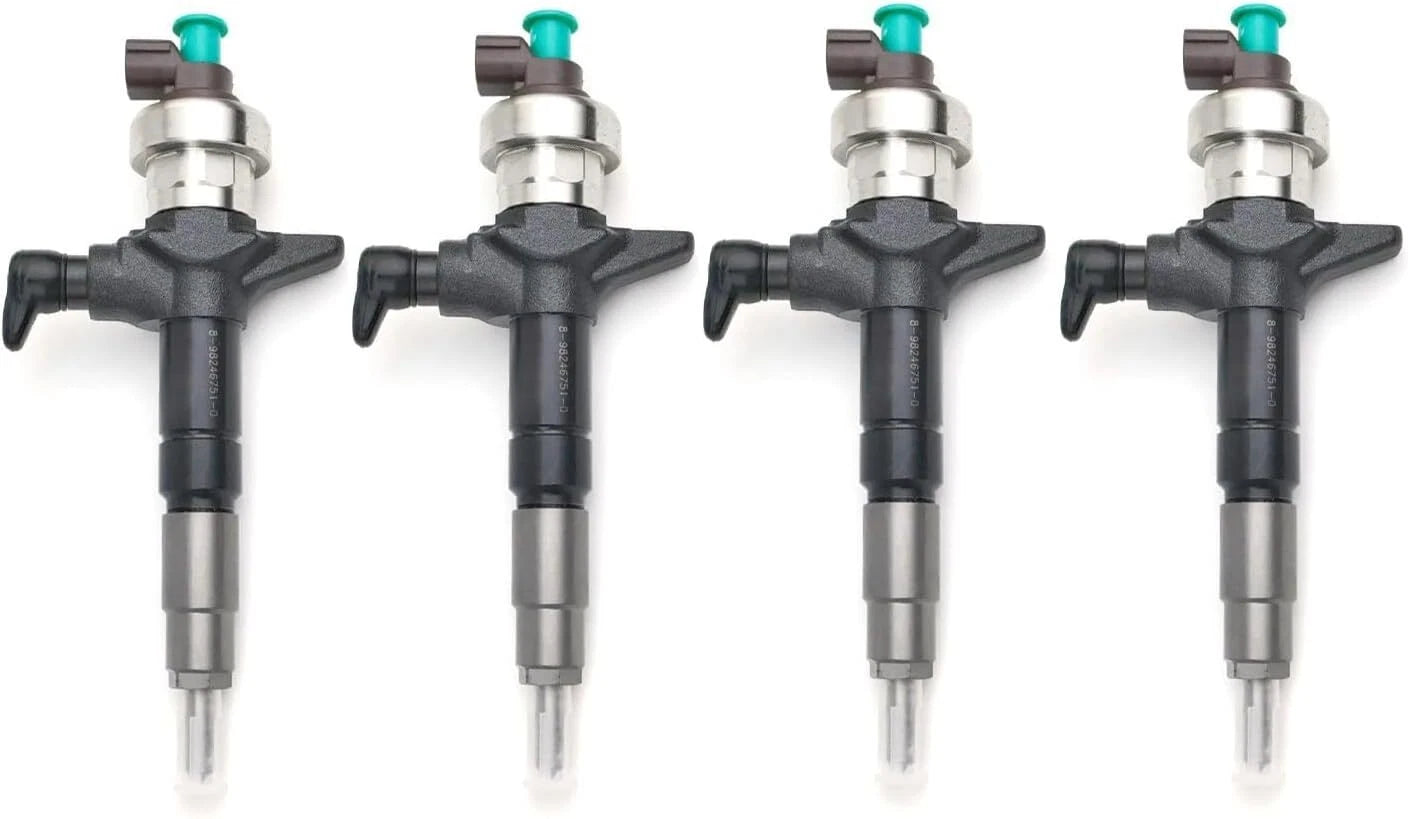 4X Fuel Injector 295050-1540, 8-98246751-0 for Isuzu 4JJ1 (2004–2015)