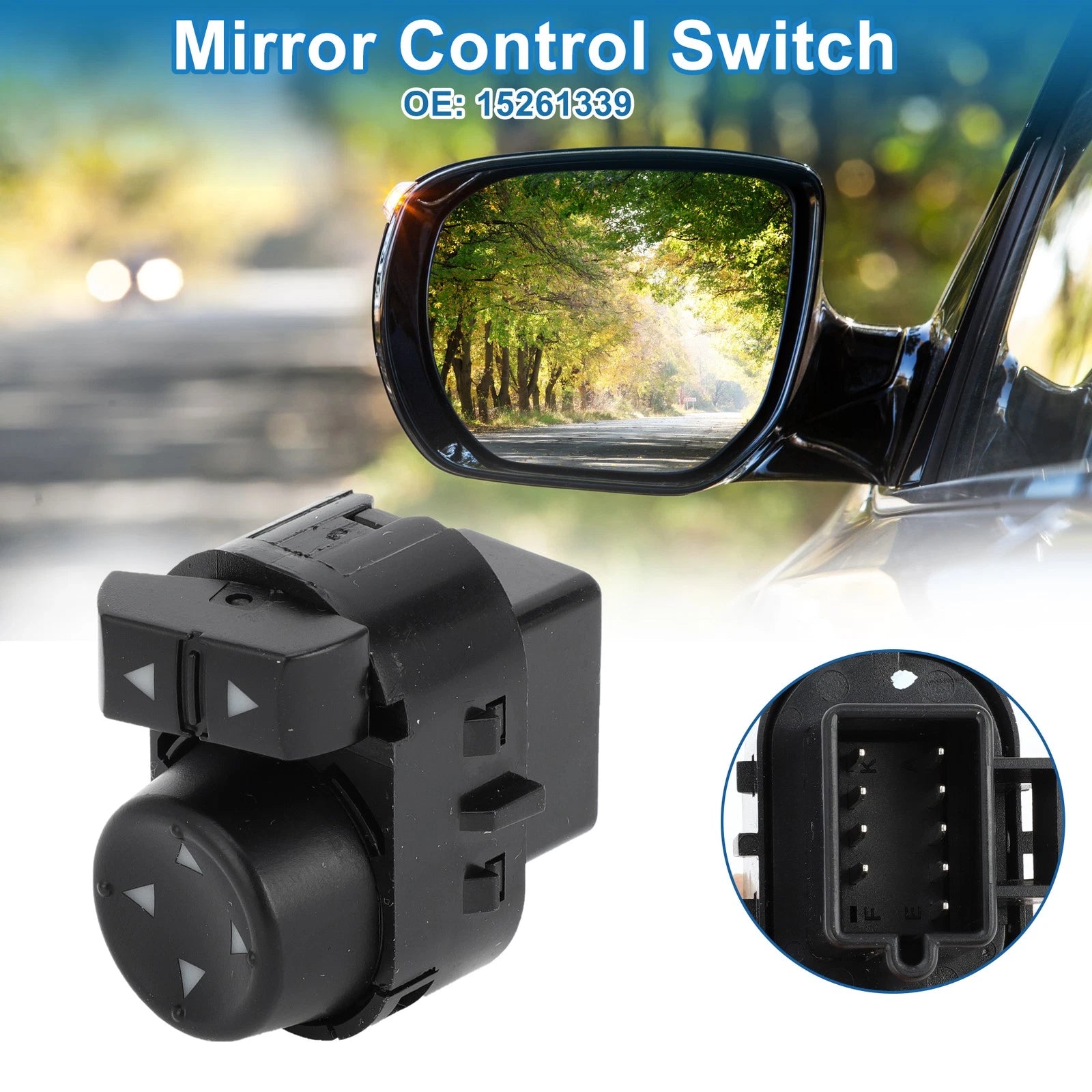 Car Mirror Switch No. 15261339 for Chevrolet Cobalt (2005–2010)