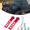 Sport Heritage Car Bumper Towing Strap Tools for Ram Lincoln Rivian (2X)
