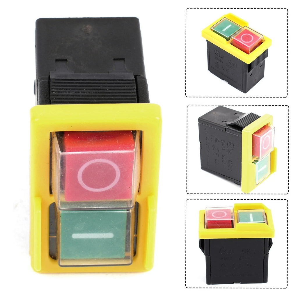 Magnetic Push Button Safety Switch for Universal Applications (1 Pcs)