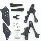 Foot Peg Brackets for Kawasaki ZX6R (2009–2011) - Silver
