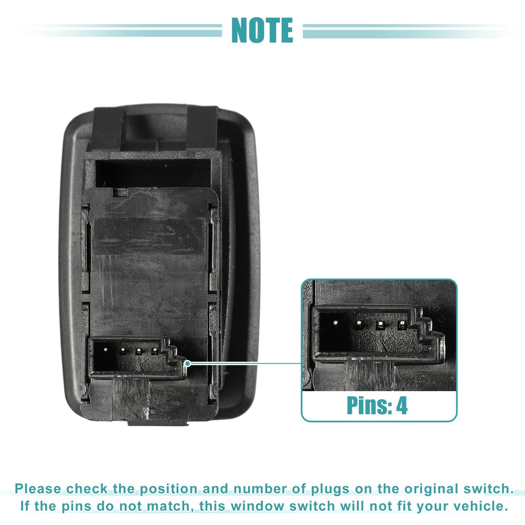 Power Window Switch for BMW 528i (2008–2010) No. 61319113773