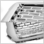 Chrome Front Upper Grille for GMC Sierra 1500 (2014–2015)