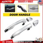 Set of 2 Chrome Exterior Door Handles for Hyundai Tucson (2016–2021)