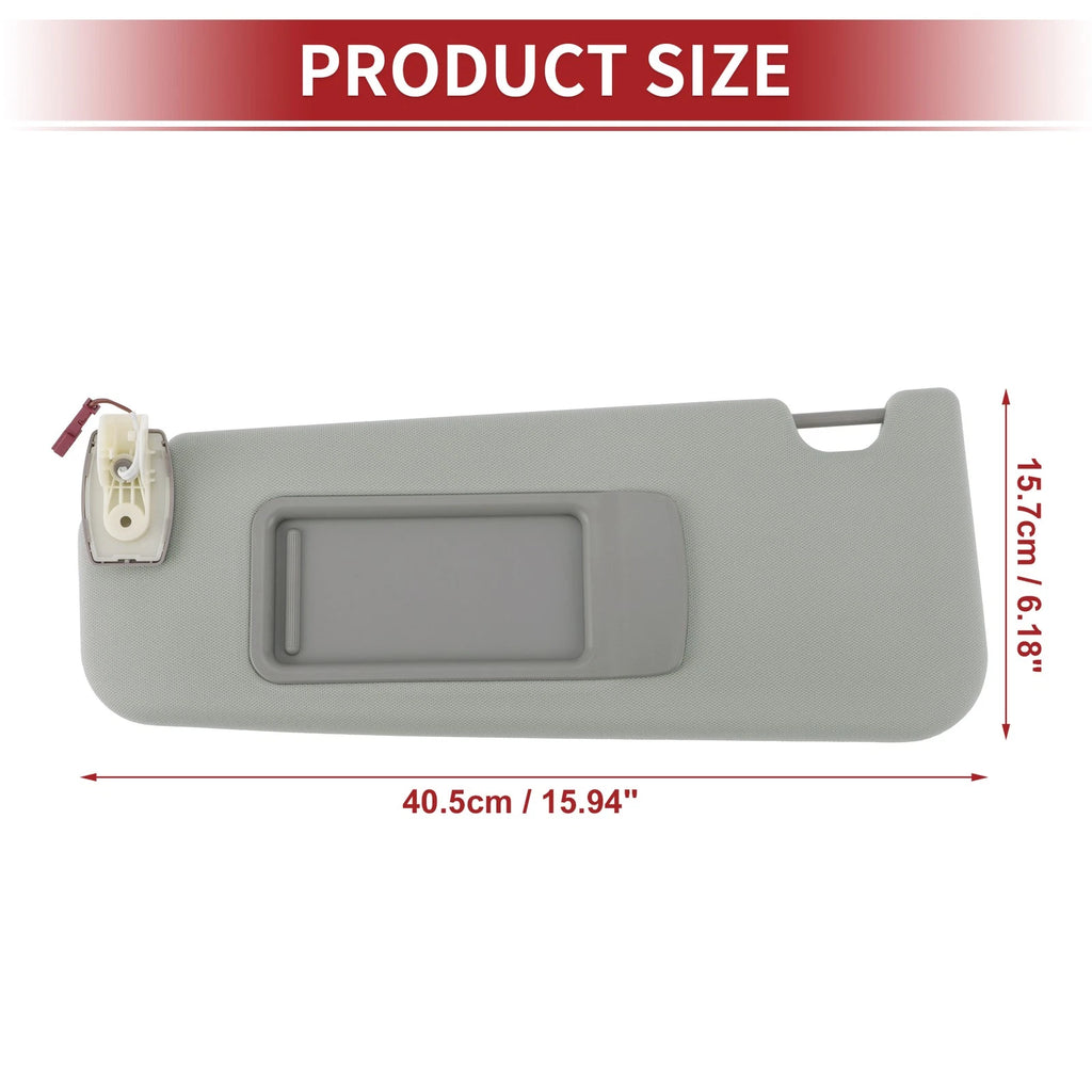 Left Sun Visor for BMW F10 F18 (2011–2016) with Mirror No. 51167248855