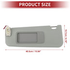 Left Sun Visor for BMW F10 F18 (2011–2016) with Mirror No. 51167248855