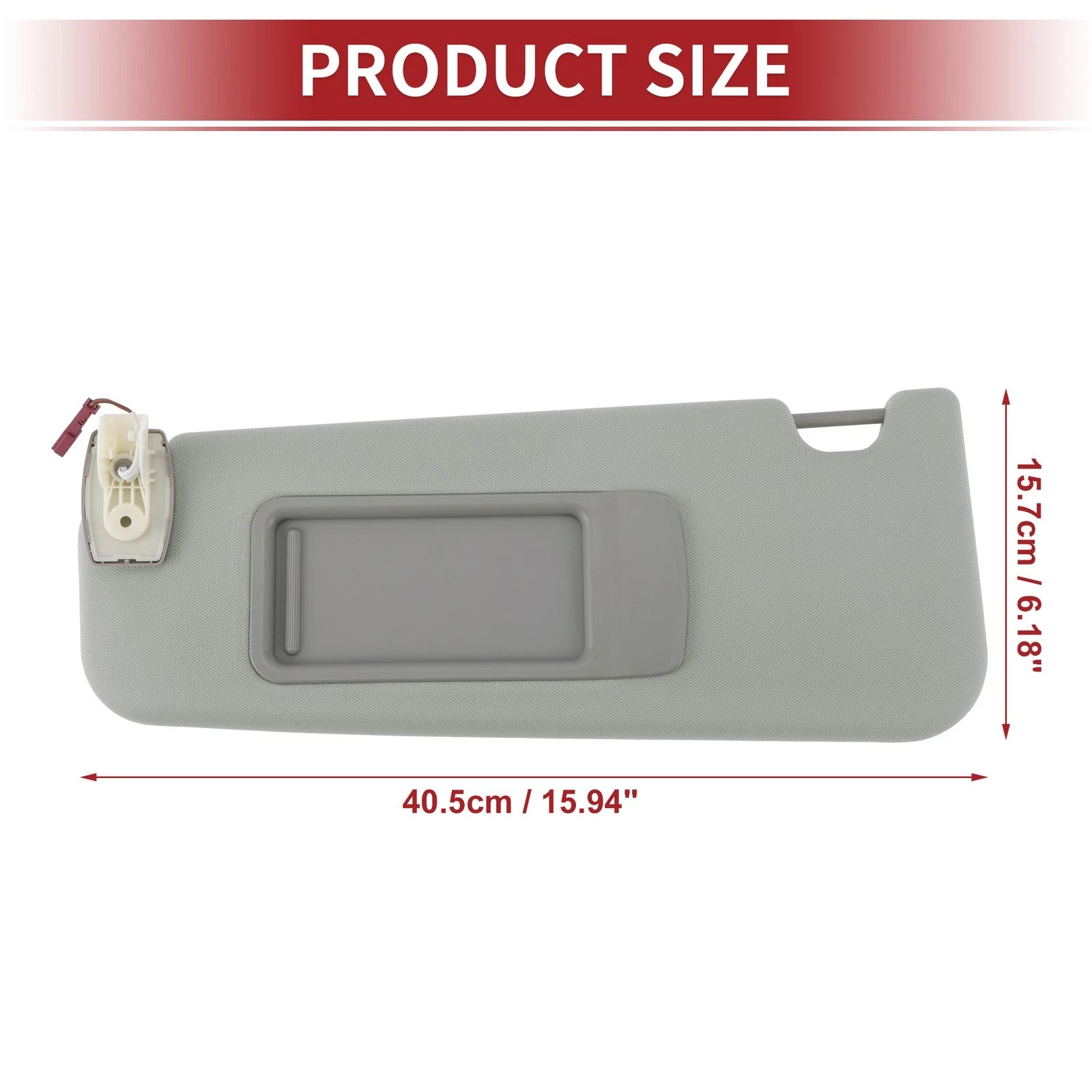 Left Sun Visor for BMW F10 F18 (2011–2016) with Mirror No. 51167248855