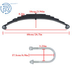 Tandem Trailer Axle Suspension Kit for 7000lb Trailer (Year Range)