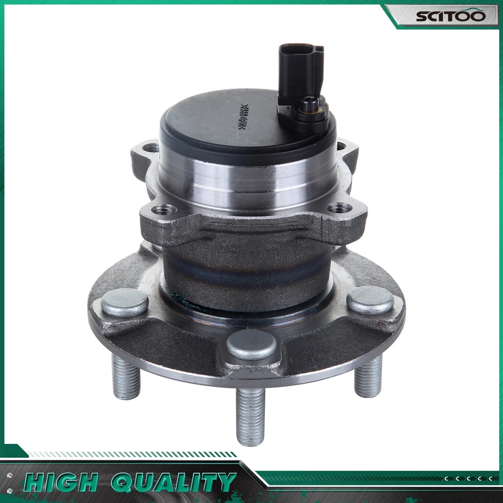 Rear Wheel Bearing Hub Assembly for Volvo V50 (2005–2011) 5 Bolts