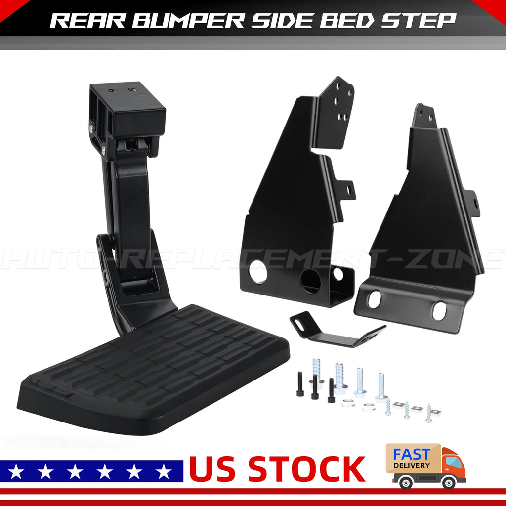 Retractable BedStep Rear Bumper Side Step for Ford F-150 (2021–2023)