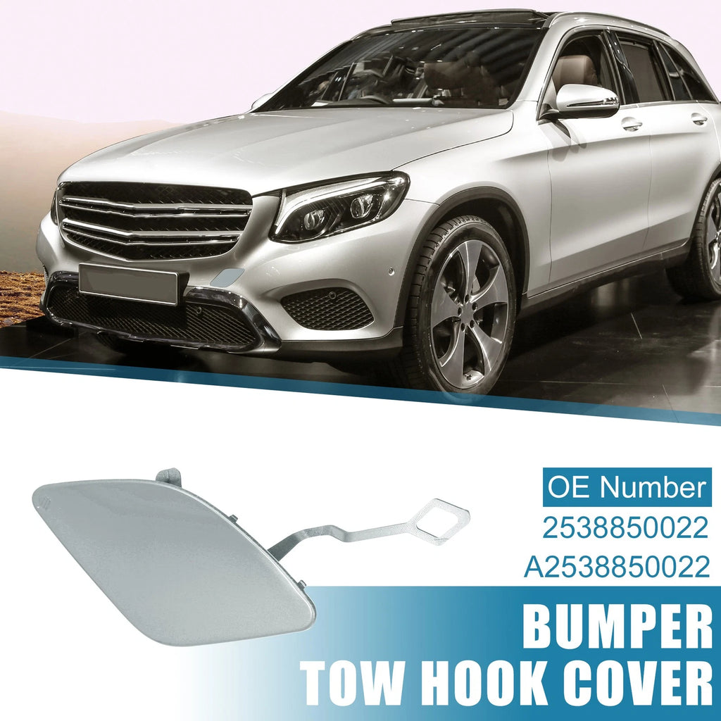 Front Bumper Tow Hook Cap A2538850022 for Mercedes-Benz GLC Class (2016–2023)