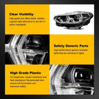 Left Full LED Headlight w/AFS for BMW X3 xDrive30e (2020–2021)