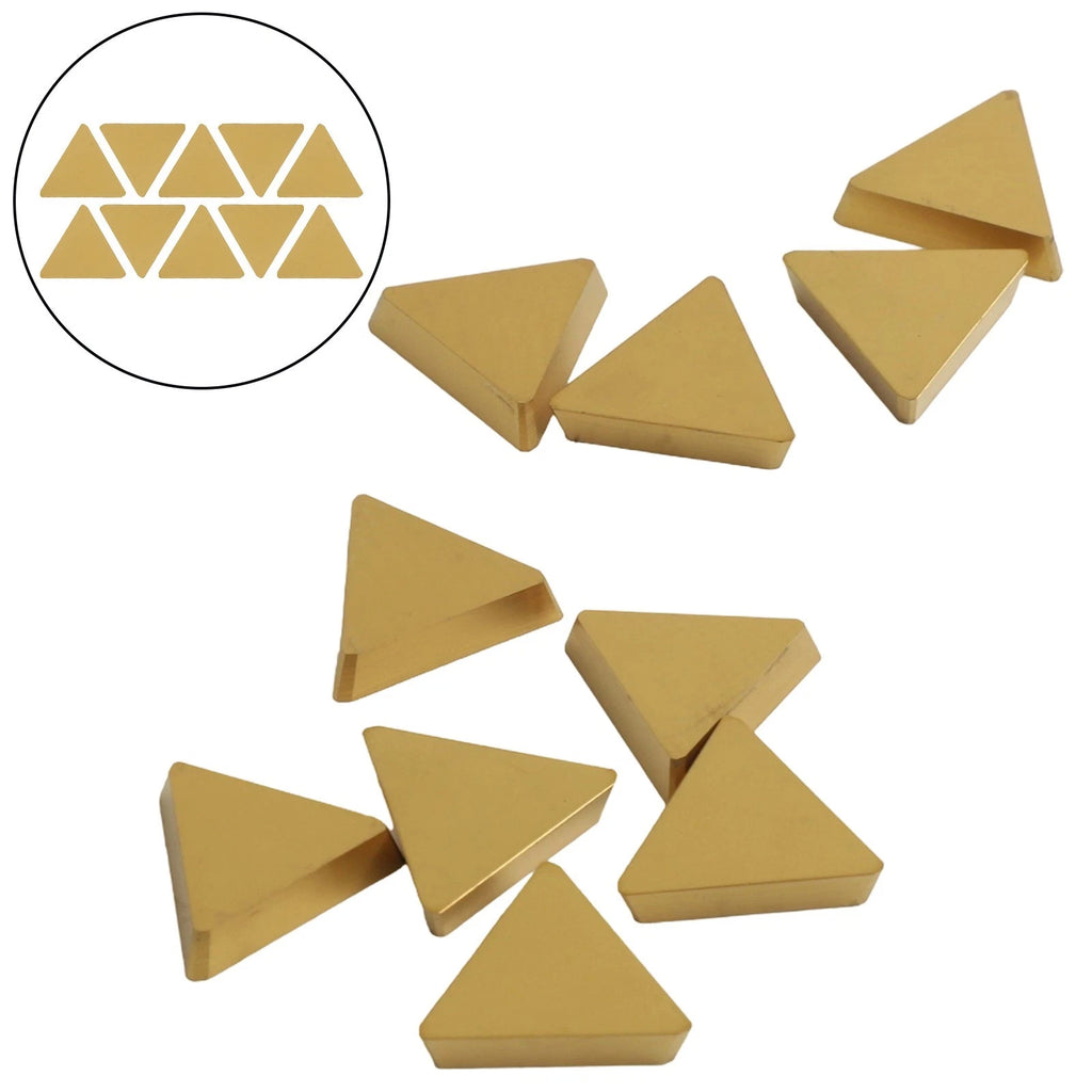 Carbide Insert Kit 10pcs TPGN160308 TPG322 for Effective Cutting Solutions