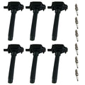 6X Ignition Coil & Iridium Spark Plug for Chrysler Jeep Dodge Ram (2011–2021)