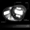 Full LED Projector Fog Lights for Toyota Tundra (2007–2014)