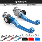 CNC Brake Clutch Levers for Husqvarna TE150i TE250i TE300i FE250-501 (2022–2024)