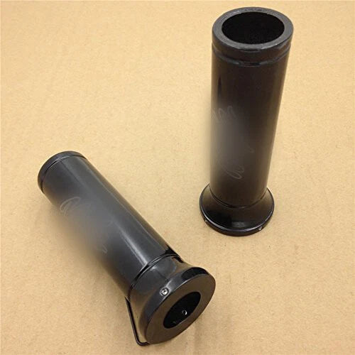 Black Hand Grips 7/8" for Kawasaki Ninja 250 500 600 636 (2008–2019)