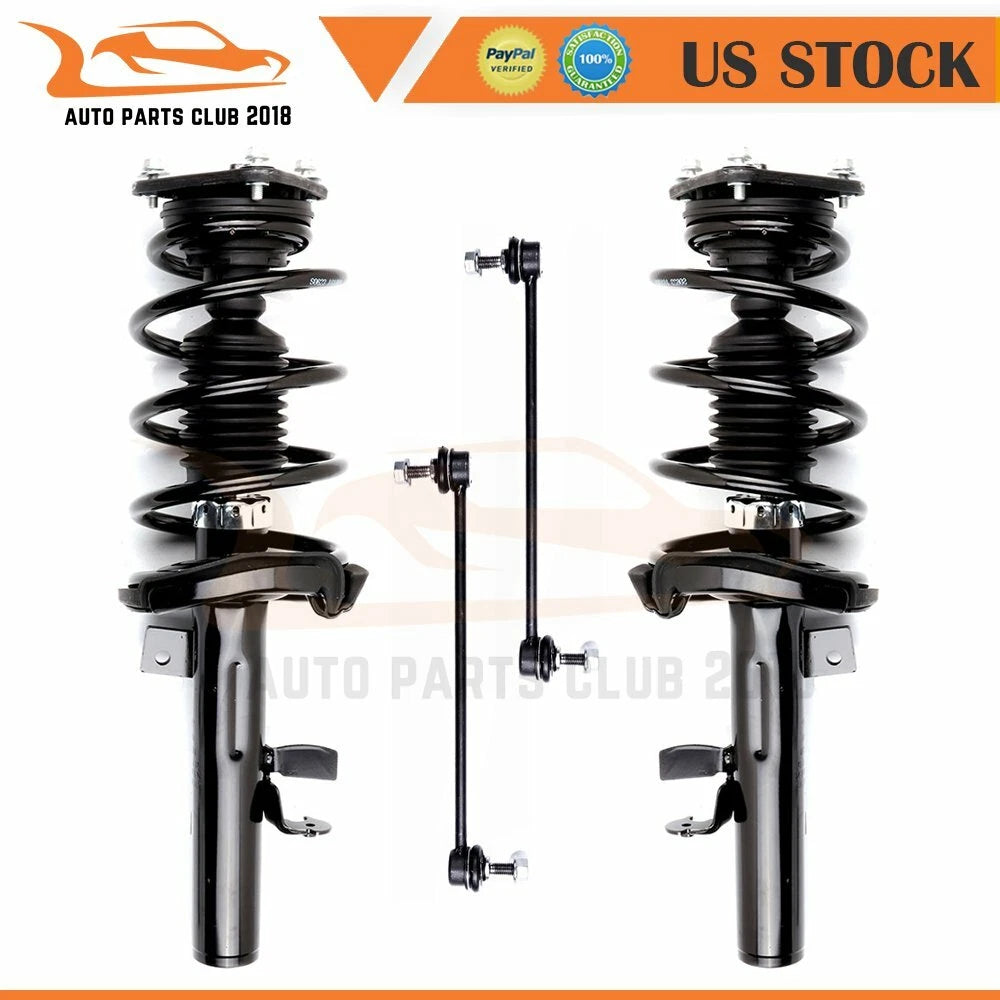 Front Complete Struts Springs & Sway Bar Links for Ford Focus (2012–2013)