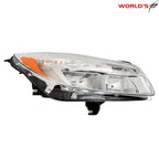 Headlight for Buick Regal (2011–2013) Halogen Chrome Housing Right Side