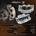 Front Disc Brake Caliper Kit for GMC Savana 2500 3500 (2003–2020) 18B4731 18-B4730