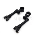Offset Bowleg Foot Peg Mounts Clamp for Harley