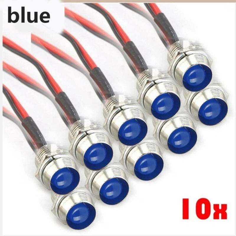 LED Indicator Lamp Light for Boat Car Dash (Water-Proof)