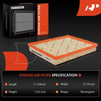 Engine Air Filter for Chevrolet Astra, Zafira L4 1.8L (2000–2008)