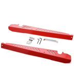 Performance Aluminum Fender Shrouds Red Kit for Subaru WRX & STI (2015–2021)