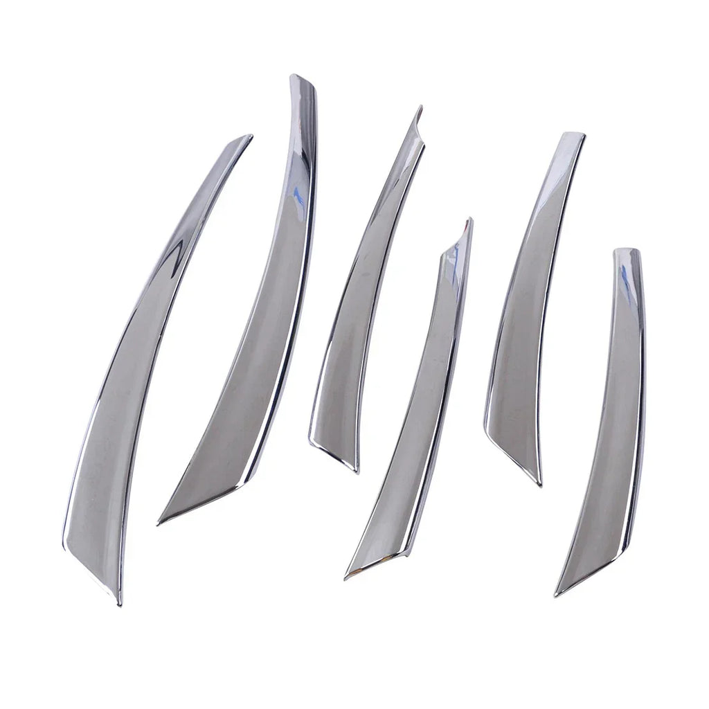 Chrome Front Grille Trims for Nissan Versa Latio Almera (2015-2017)